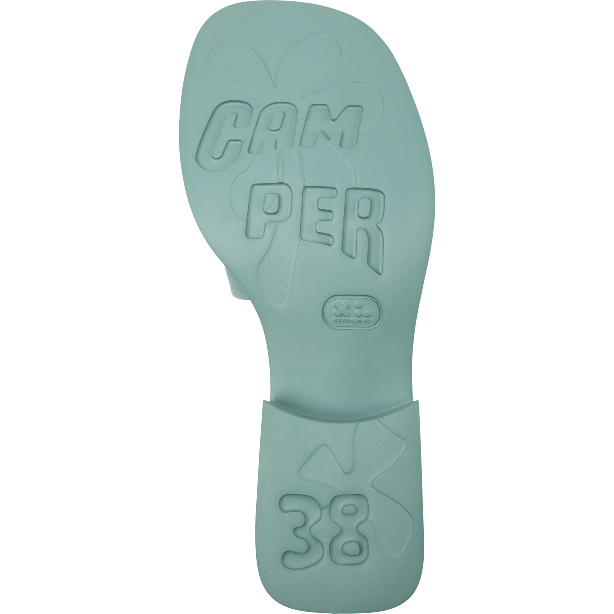 Sandalias - CAMPER Dana - Verde - Cuero Nubuck