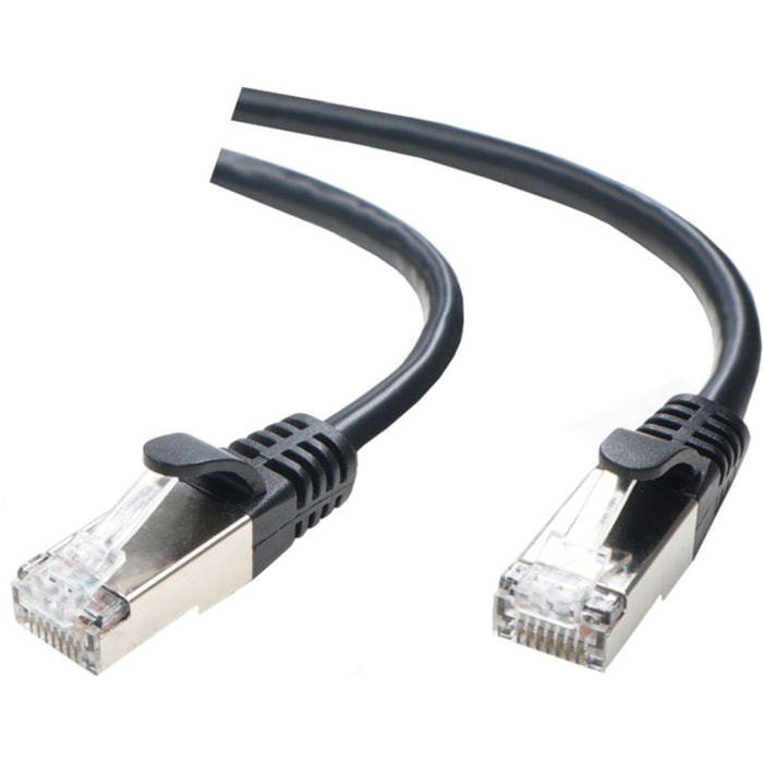 Câble Ethernet ESSENTIELB 2M Droit CAT6E noir