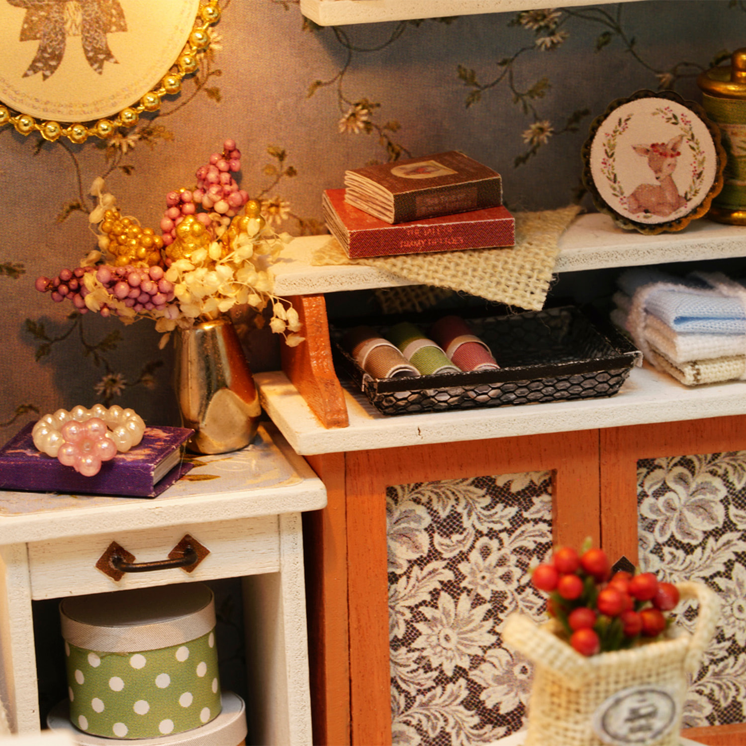 Tiempo Azul Oscuro. Maqueta 3D, realista con gran detalle y luces led.