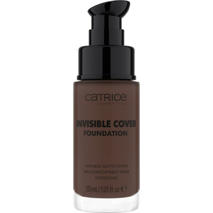 Invisible Cover Foundation - Fond de Teint Couvrant Invisible Fini Mat 30ml
