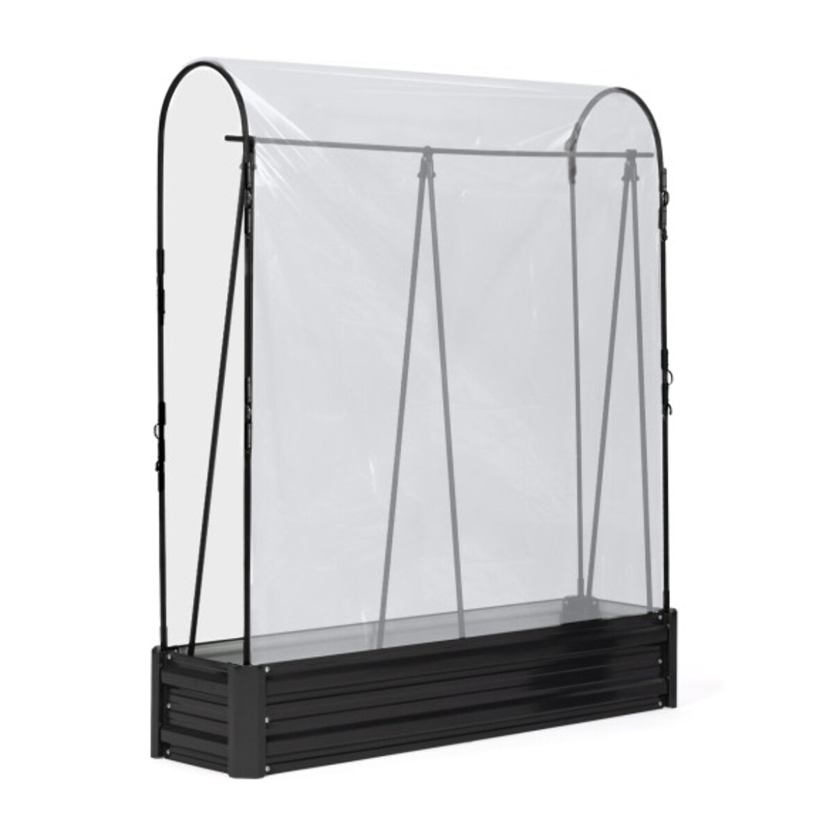 Serres de potager tomates métal