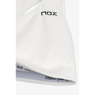 Sujetador deportivo mujer TEAM blanco