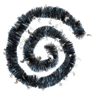 Guirlande de Noël Lune Étoile 150x 4x2m