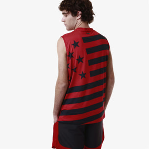 Kappa - T-Shirts & Top Uomo Rosso - Kombat Drideg Us