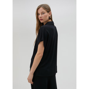 Camicia morbida in maglia