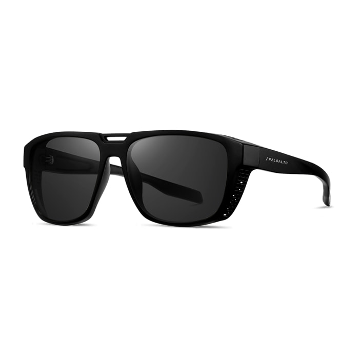 Gafas de sol PALO ALTO WINGFOIL - Negro mate / Polarizada ahumada