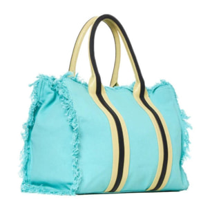 Pompea x Silvian Heach borsa in canvas