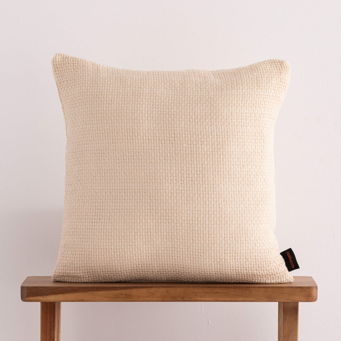 Housse de coussin jacquard 65x65 cm Agres Os