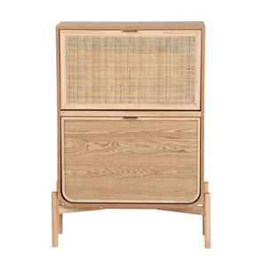 Zapatero Mdf Marron 76x29x107 Cm