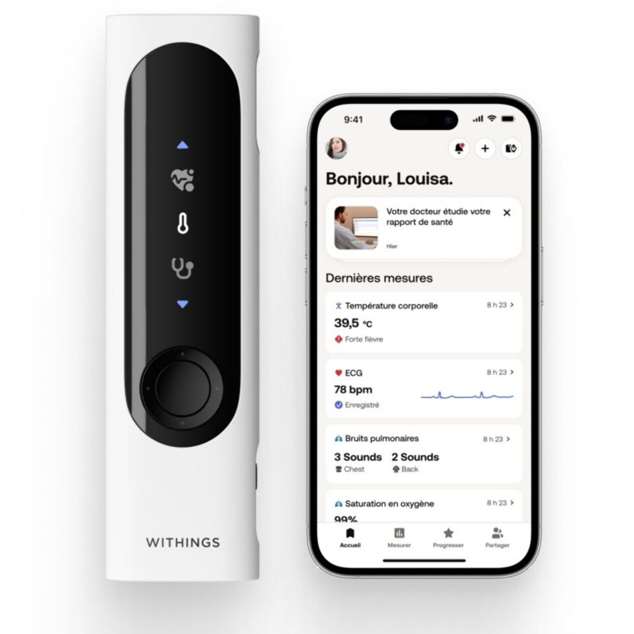 Thermomètre WITHINGS BeamO