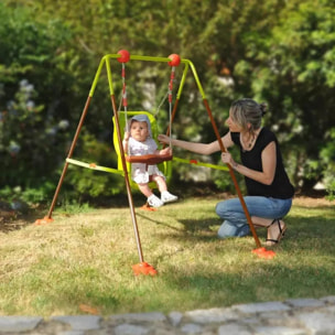 Balançoire bébé en métal 1 agrès