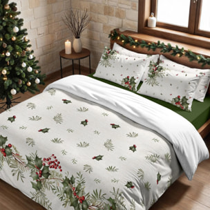 Housse de couette avec boutons-pression Holly Garland