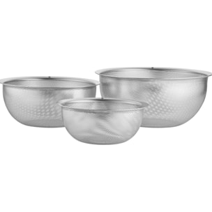 Sets d'ustensiles de cuisine, 3-pcs, Inox 18/10