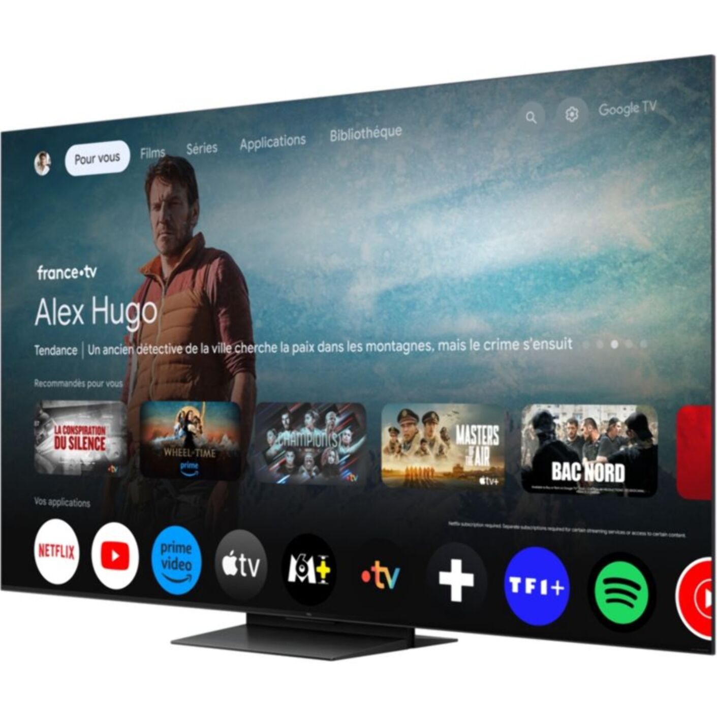 TV Mini Led TCL 55C79K 2025-55 pouces (139cm)