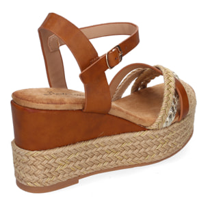 Sandalia de Cuña de Yute para Mujer, Comodas y Elegantes, Diseño Moderno