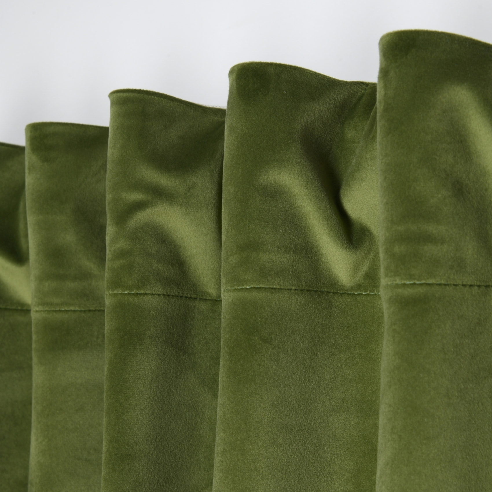 Rideau en velours tamisant - Kaki