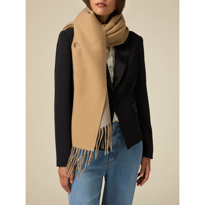 Oltre - Two-tone scarf - Beige