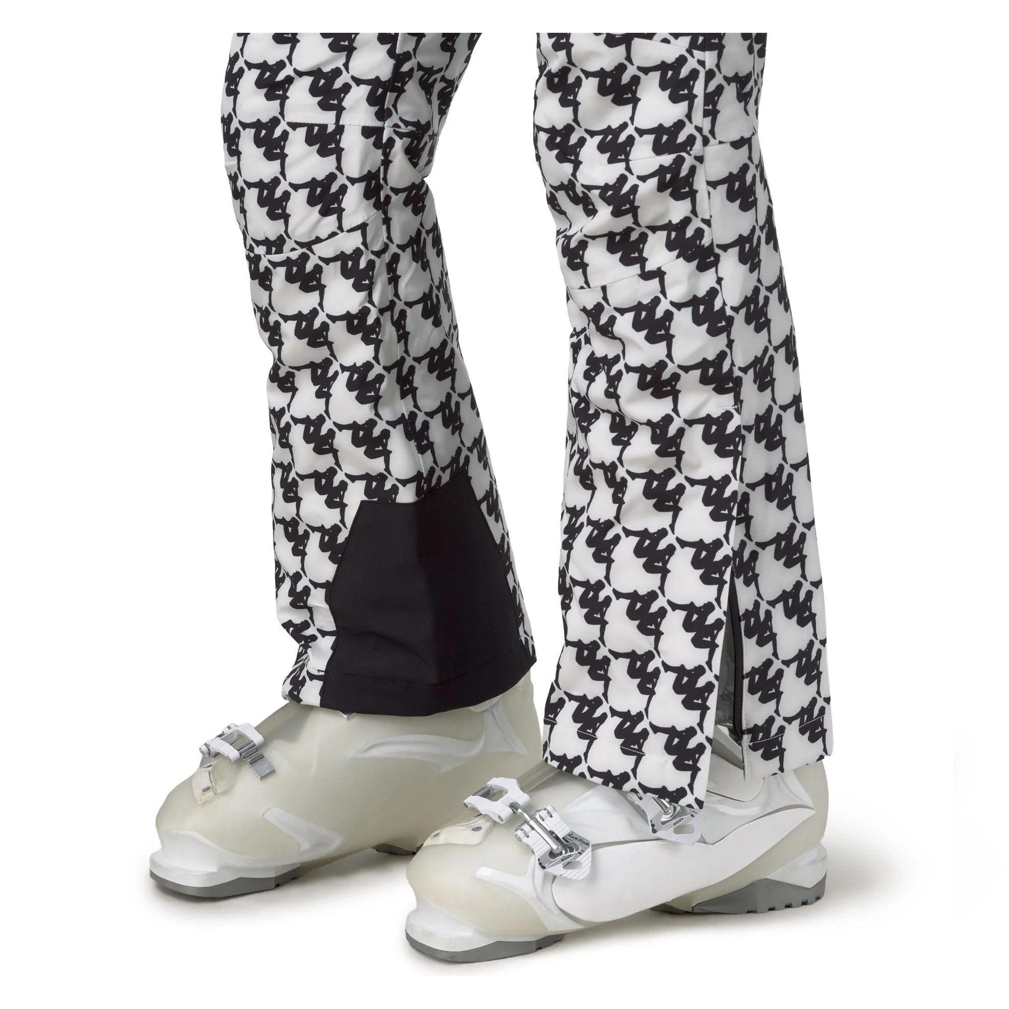Kappa - Pantaloni Donna Nero - 8Cento 834G