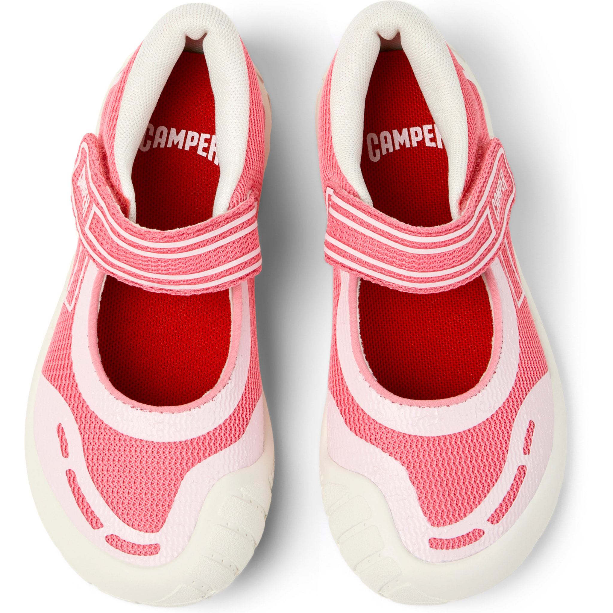 Bailarinas - CAMPER Peu Path - Rosa - Textil técnico