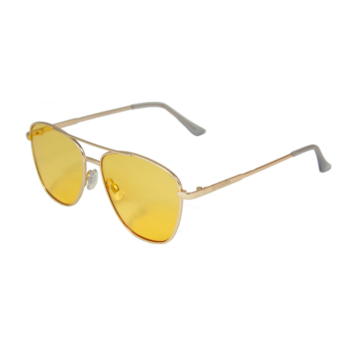 GAFAS DE SOL SUNPERS SAN FRANCISCO AVIATOR de color Amarillo