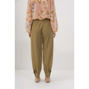 Kocca - Pantaloni jogger sartoriali Donna, Tinta unita