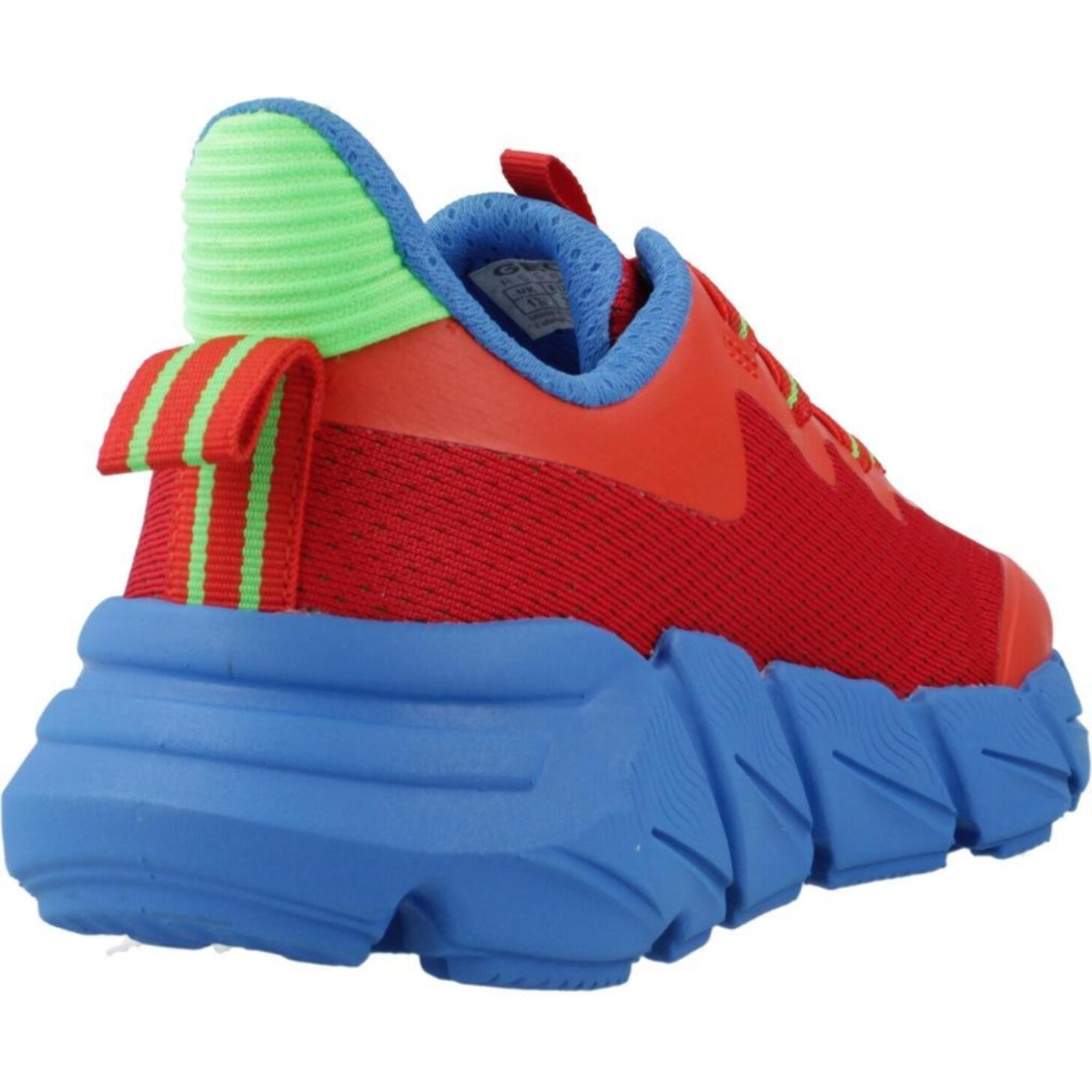 Zapatillas Niño de la marca GEOX  modelo J FLEXYPER FAST BOY ROJO