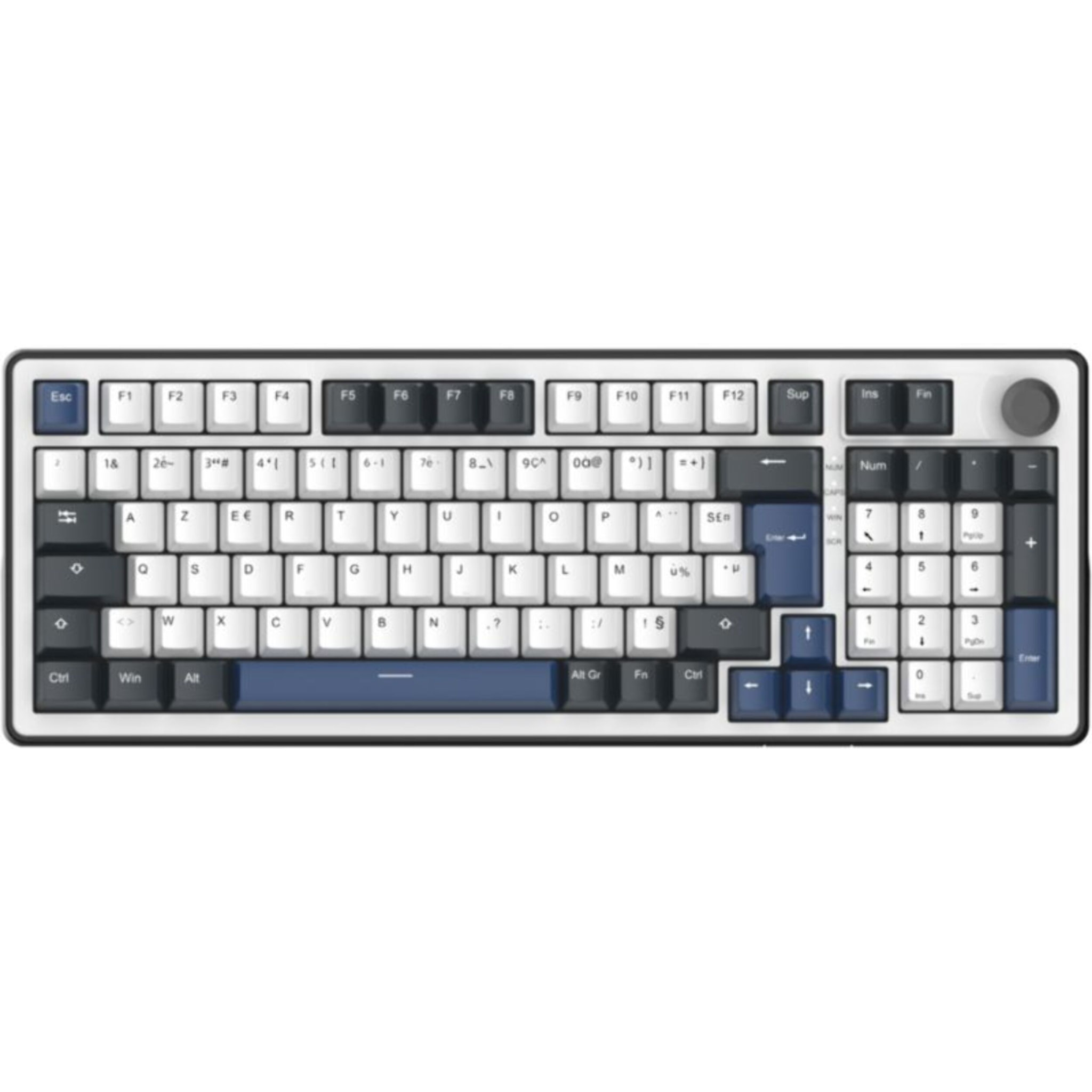Clavier gamer THE G-LAB KEYZ ELITE 4 HEBW Magnetique