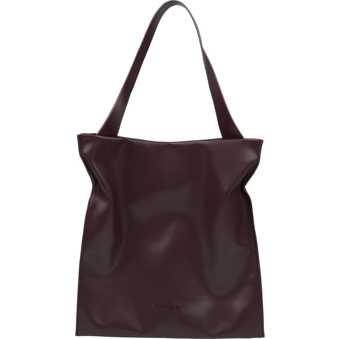 Borsa a spalla  da donna polyethylene terephthalate 100% Recycled polyethylene terephthalate 30x32x1 cm