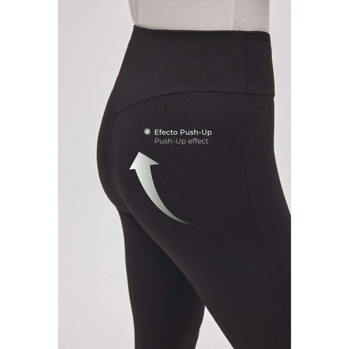 Leggings modellanti push-up neri