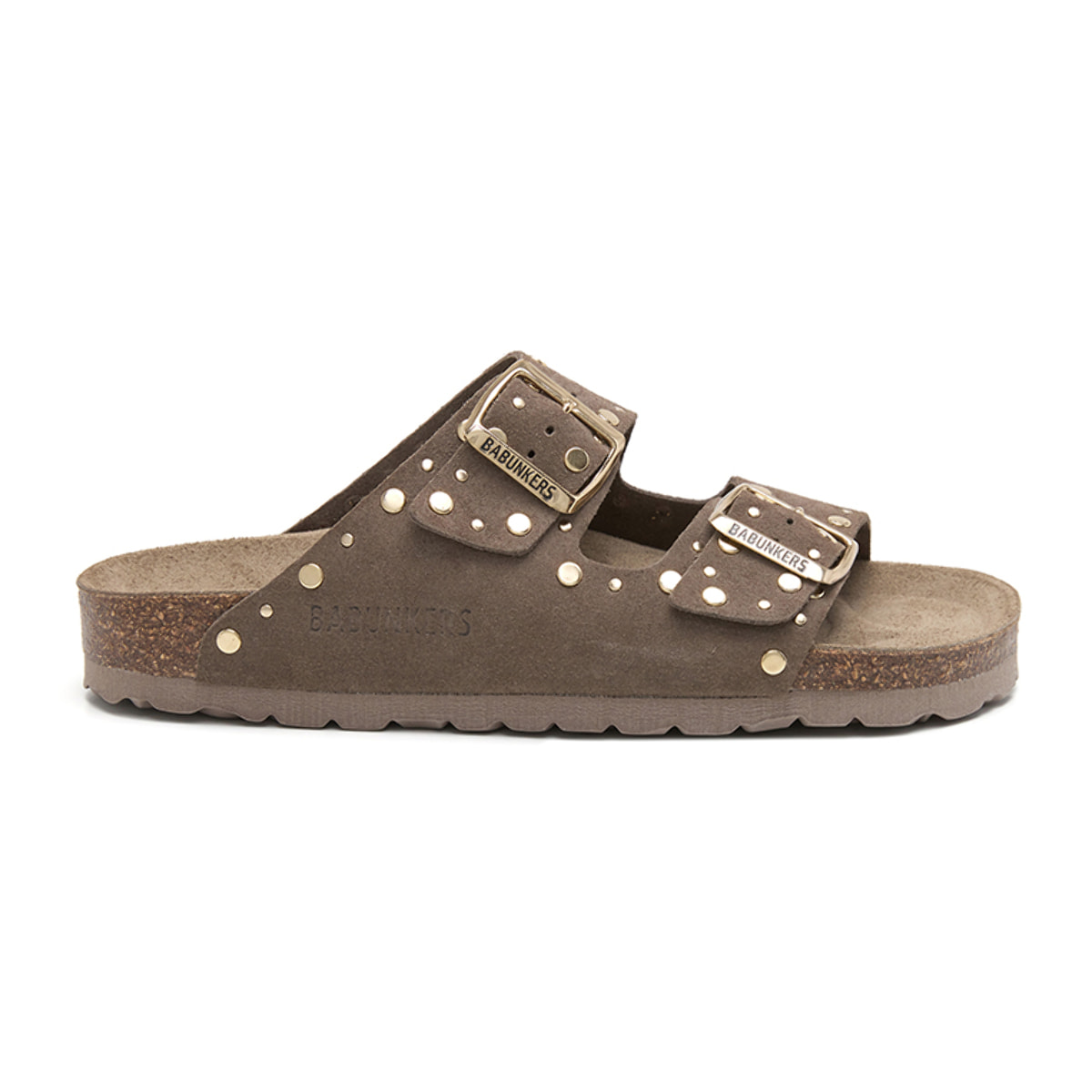 SANDALIA BABUNKERS MARRON