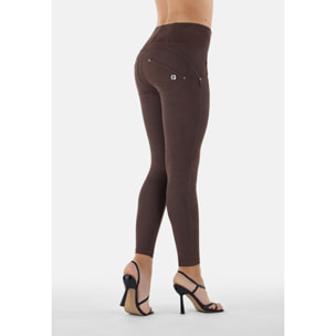 Pantaloni push up WR.UP® vita alta superskinny tessuto navetta