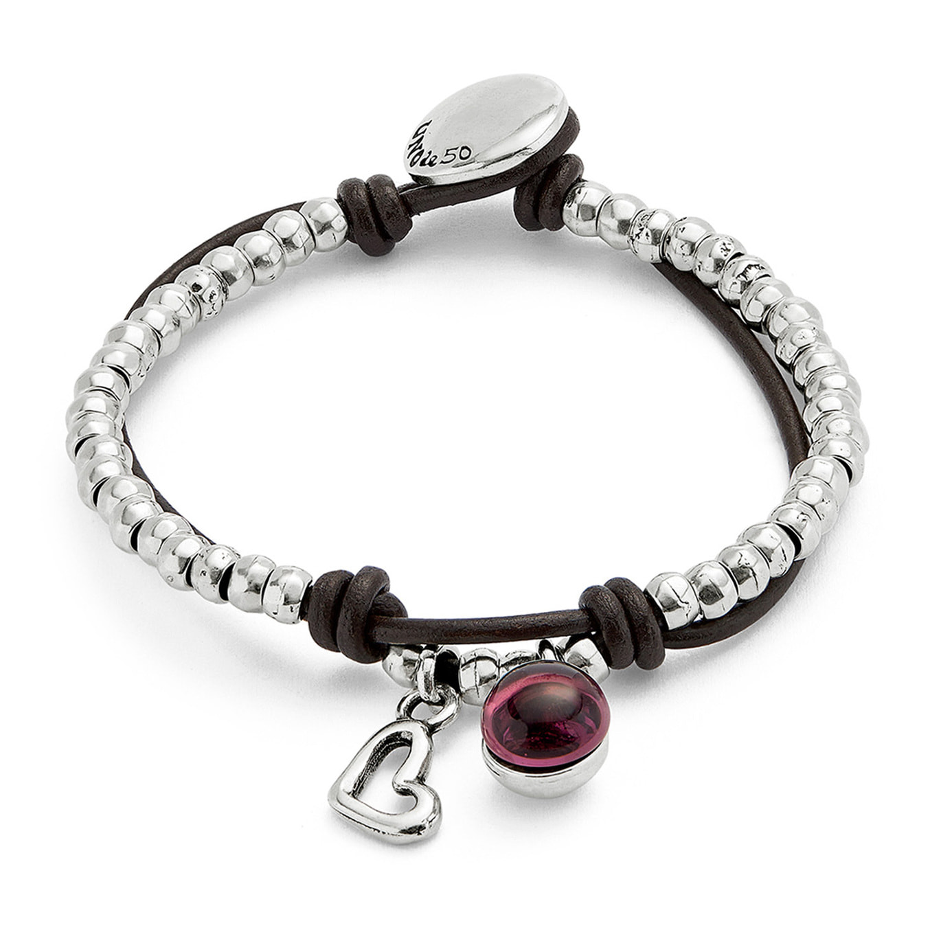 Pulsera SER FASCINANTE MORADO M