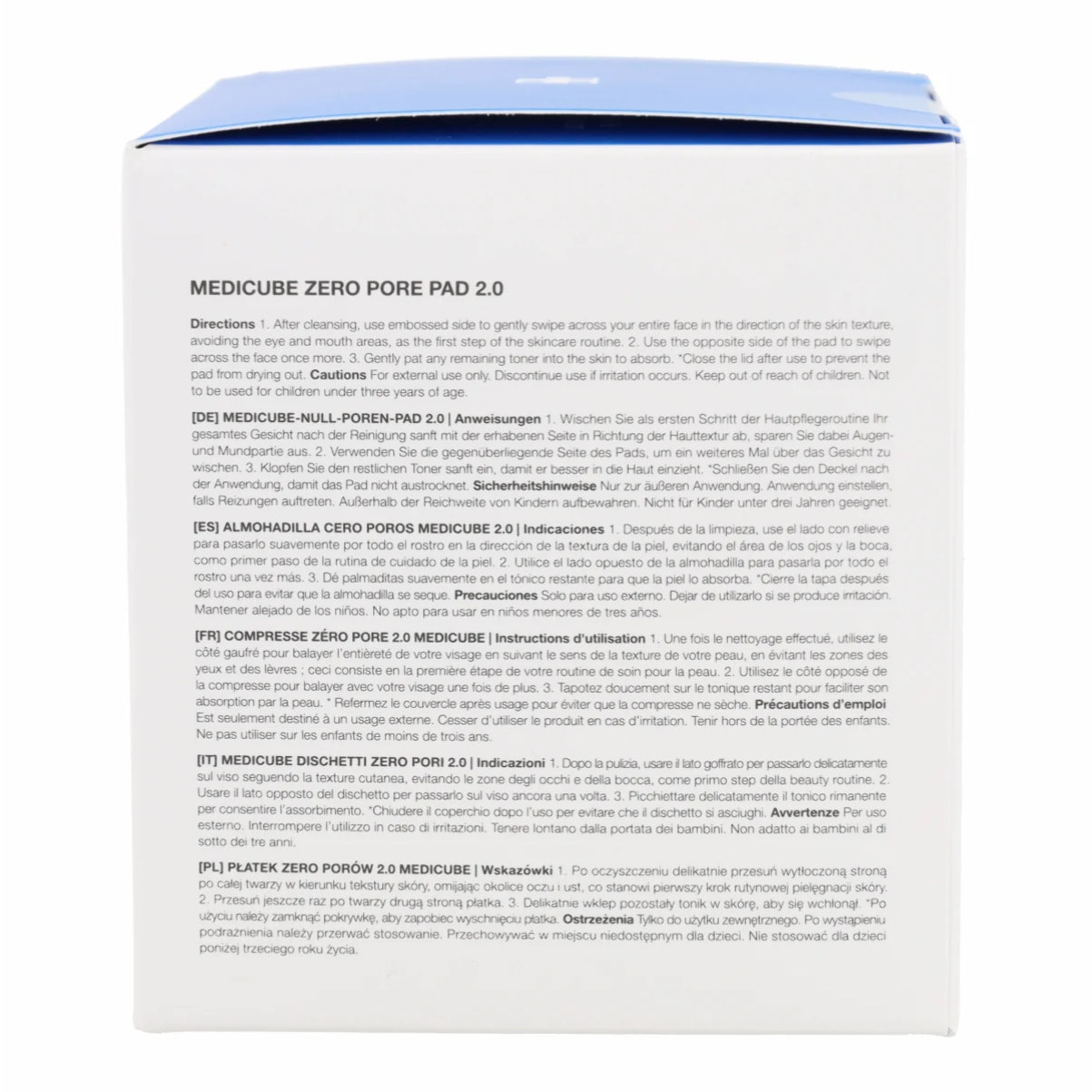 Discos exfoliantes Zero Pore Pad 2.0 Medicube 70 pads