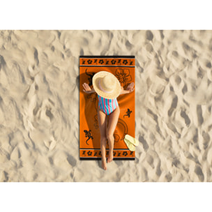 Telo Mare Grande 100x180 Spugna Maui Big Geko D11