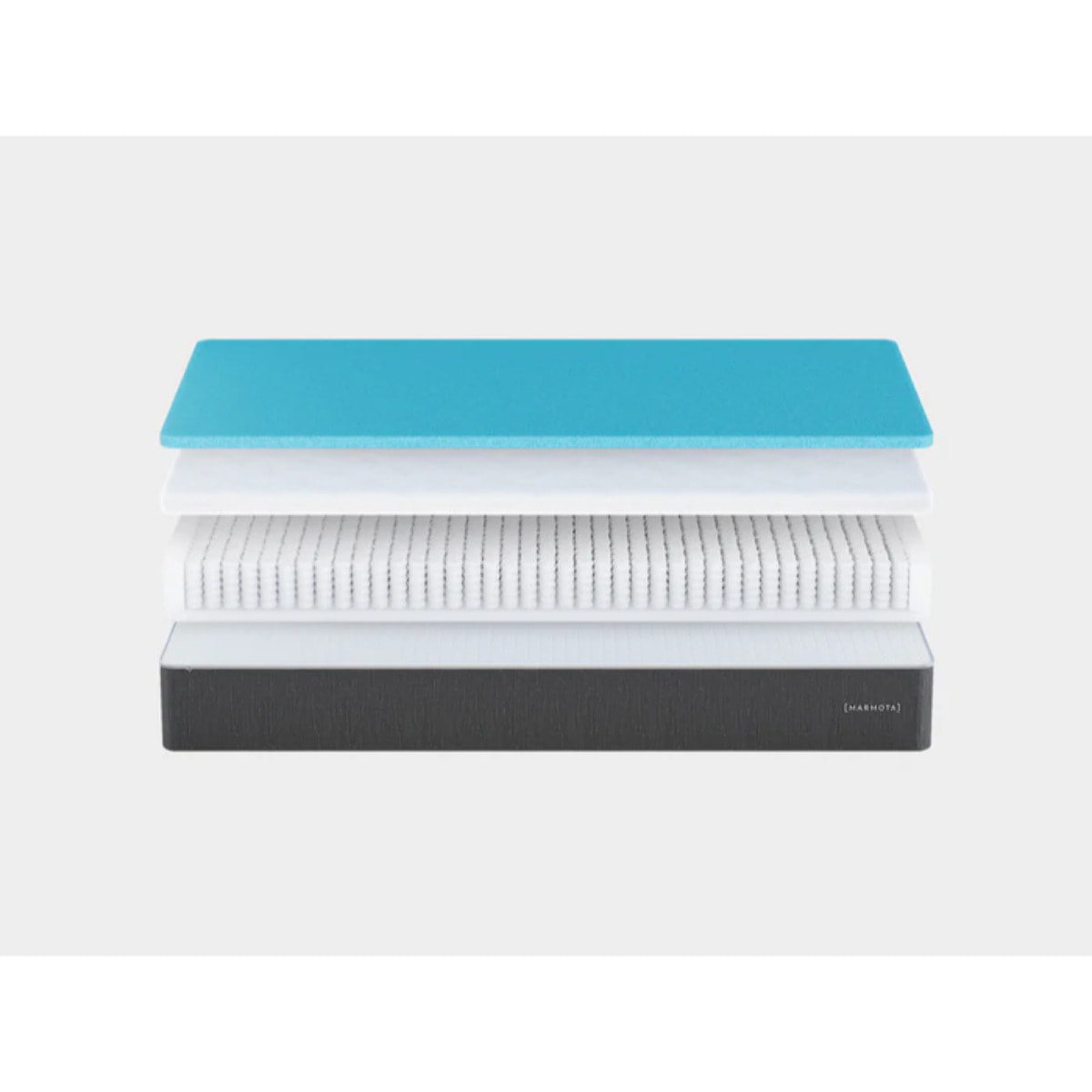 Colchón El Marmota Hybrid - Viscoelástica + Espuma Airsoft-Tech + Muelles ensacados - Altura ±24cm