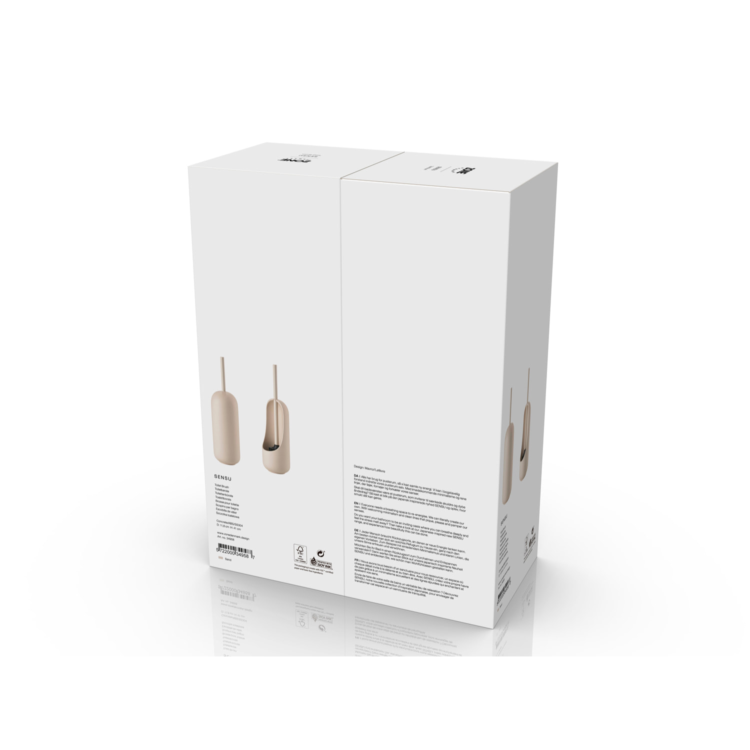 Brosse de toilette Sensu