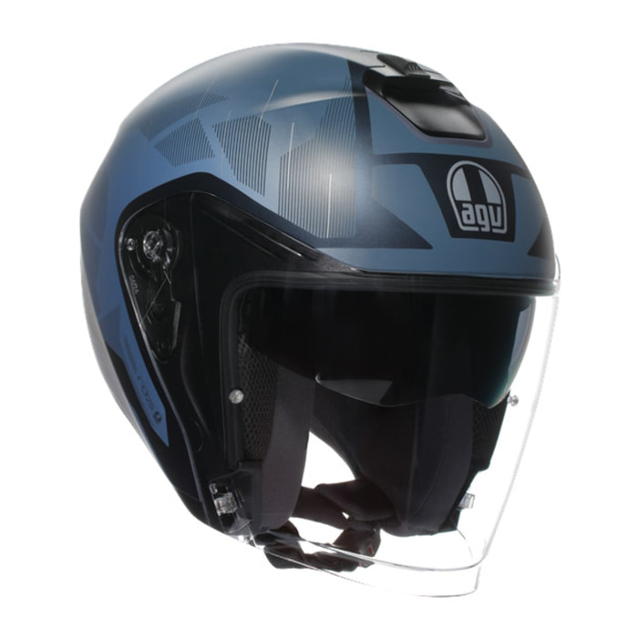 CASCO AGV IRIDES AGV E2206 TRIESTE MATT BLUE/GREY