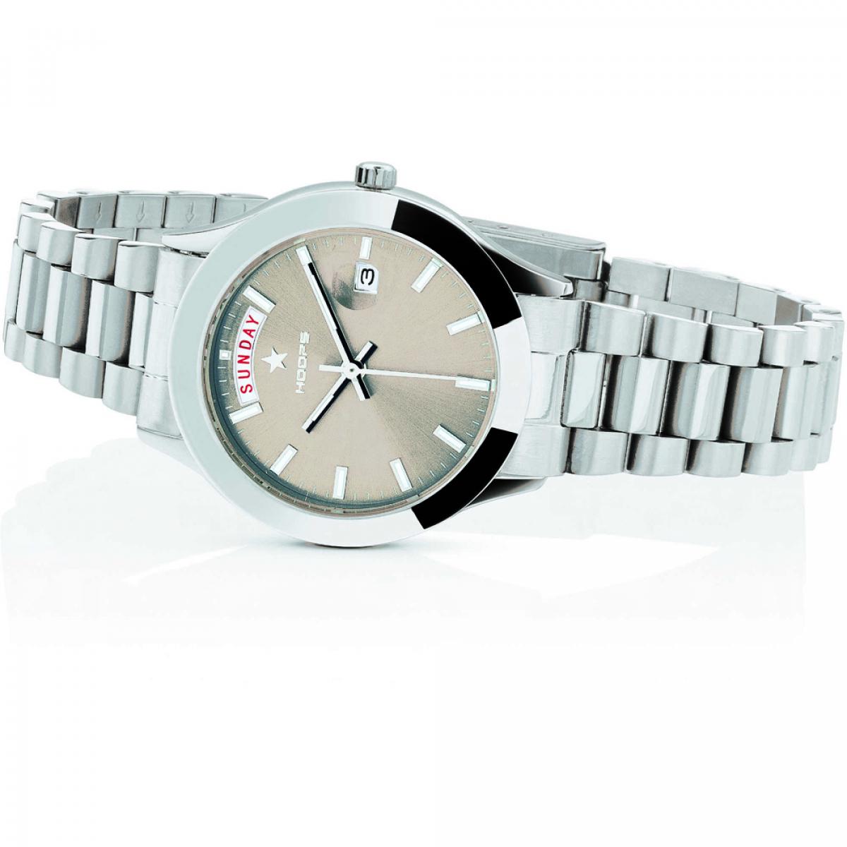 Orologio Hoops LUXURY DAY DATE Acciaio Silver