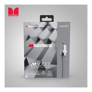 Câble fibre optique MONSTERCABLE 2.0/22.5 GBPS 1.5M M1000 UHD