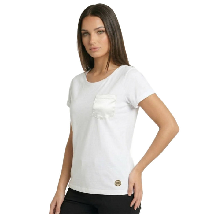 Camiseta elegante de manga corta para mujer