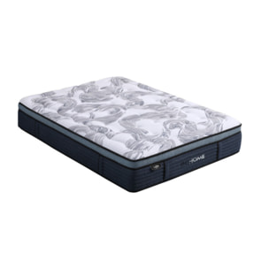 Matelas hybride 180x200cm avec surmatelas ressorts ensachés – AUBE