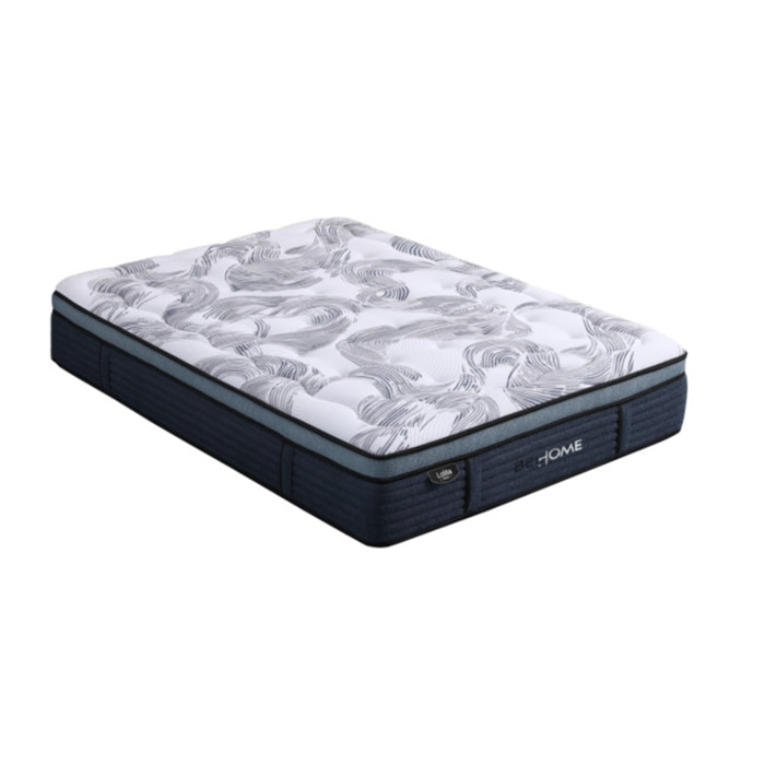 Matelas hybride 180x200cm avec surmatelas ressorts ensachés – AUBE