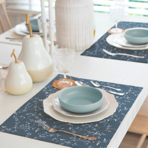 Set de table INDIV. MIRA BLEU (2 ud.)