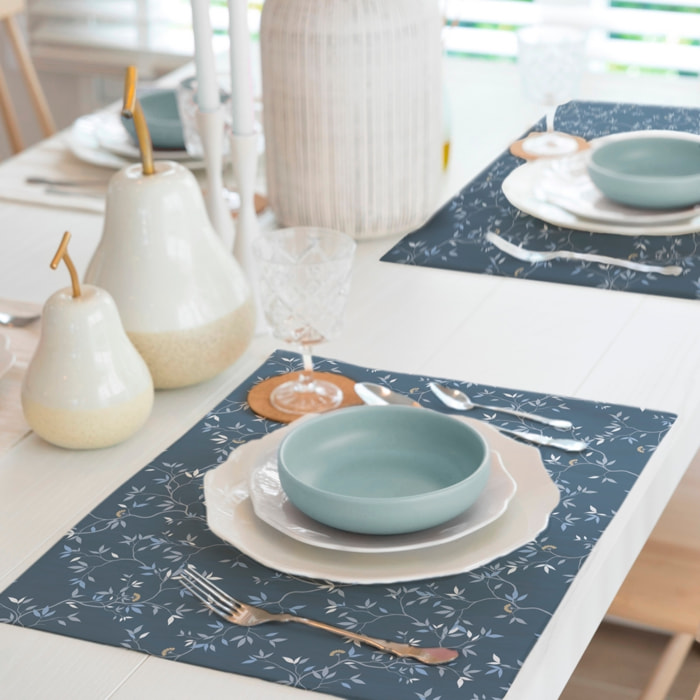 Set de table INDIV. MIRA BLEU (2 ud.)