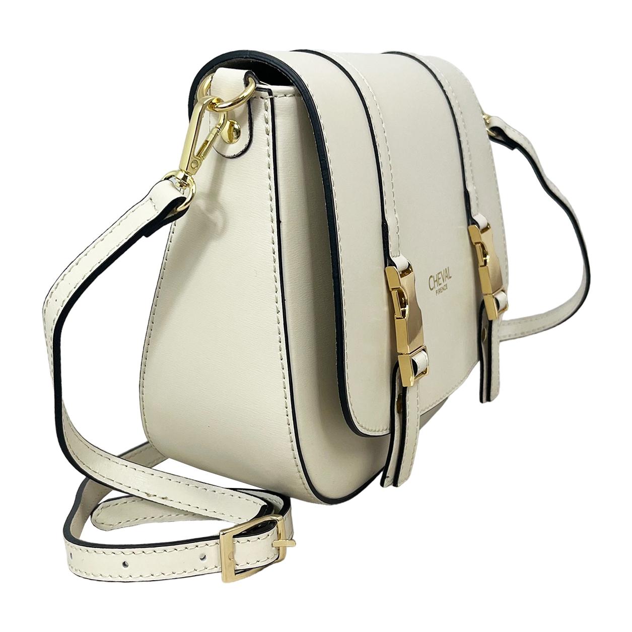 Borsa a tracolla Cheval Firenze Alice Beige