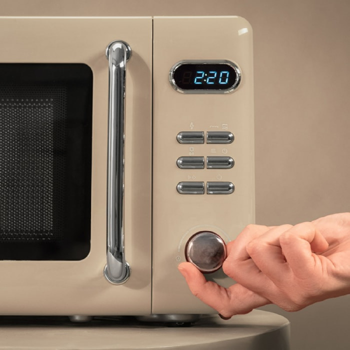 Cecotec Microonde 20l con grill proclean 5110 retro red