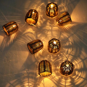 Guirlande solaire FORMENTERA 10 LED 4M