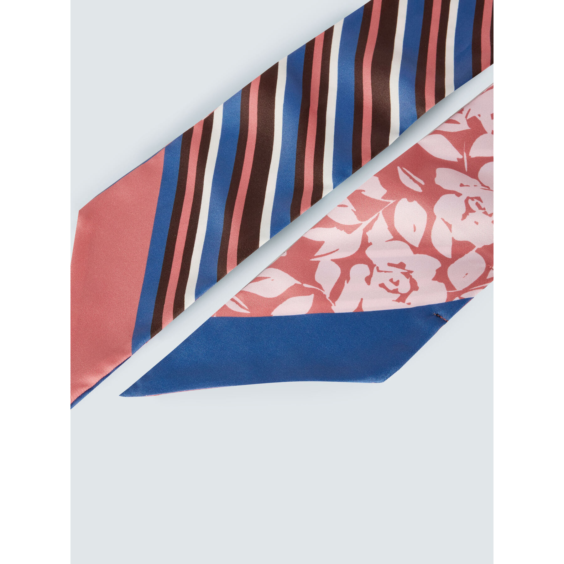 Fiorella Rubino - Pañuelo corbatín diseño mix&match - Azul