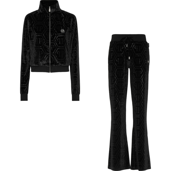 PHILIPP PLEIN Chándal: Top y pantalón MONOGRAM