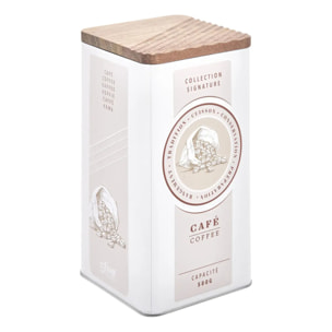 Boîte à café 1,6L creme